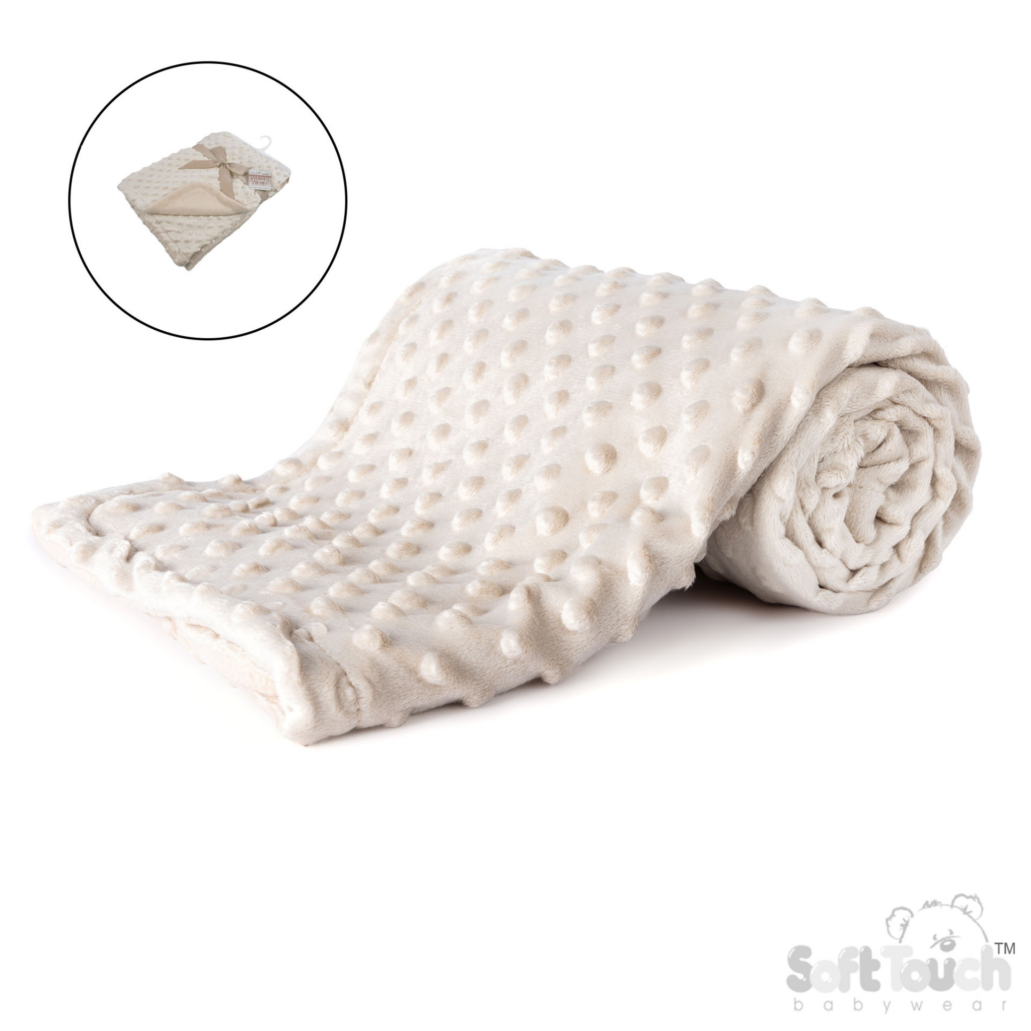 Soft Touch 4fbp80-COF 5023797304231 STFBP80-COF-A Coffee Bubble Wrap on Hanger