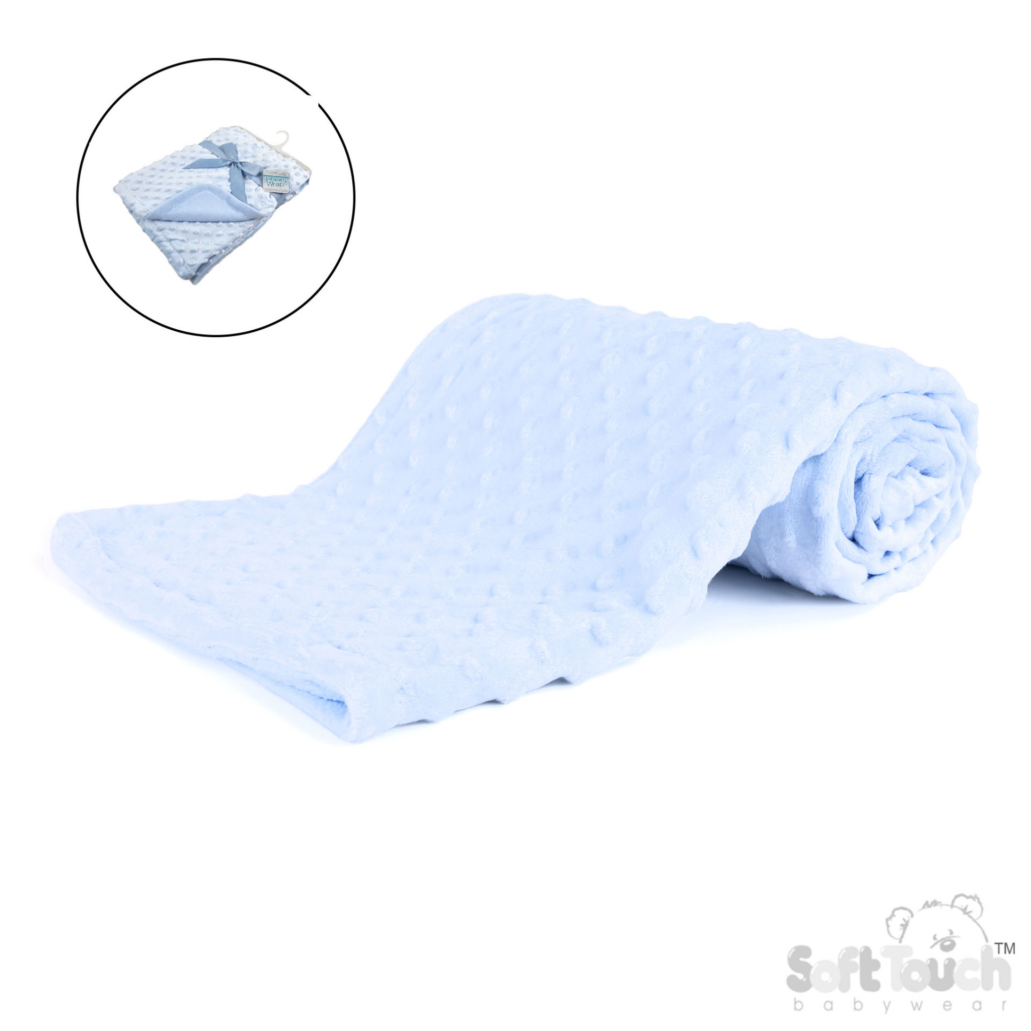 Soft Touch 4fbp80-B 5023797304248 STFBP80-S-A Sky Bubble Wrap on Hanger