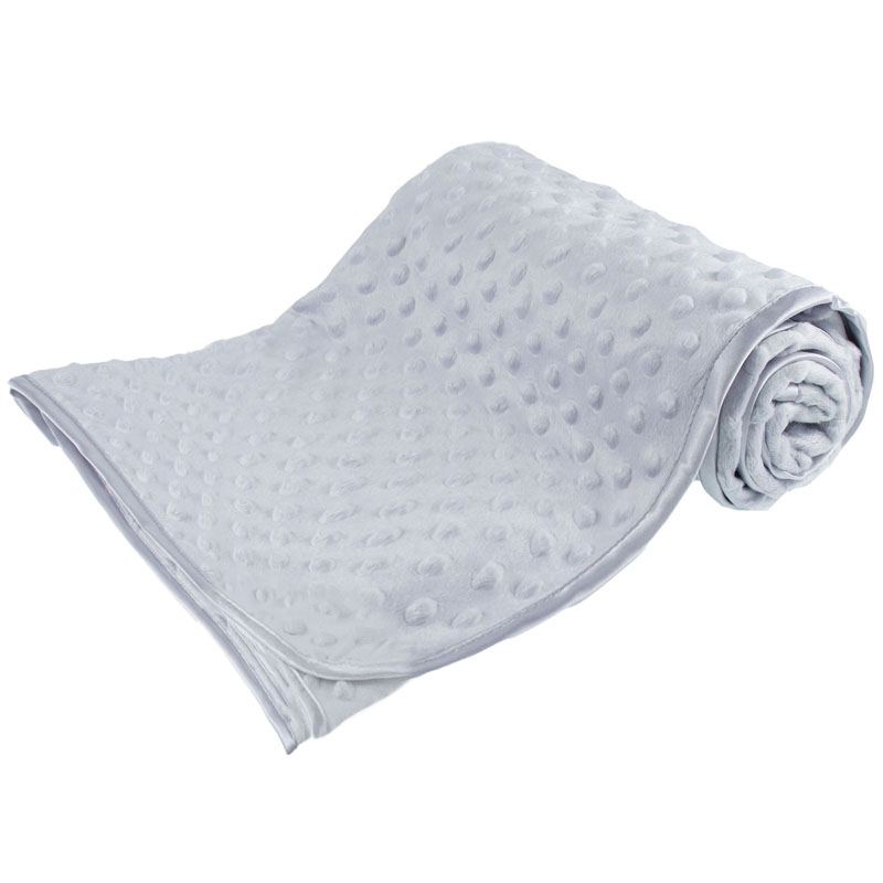 Soft Touch 4FBP85-G  STFBP85-G Grey Bubble Blanket with Fleece Back (150-200cm)
