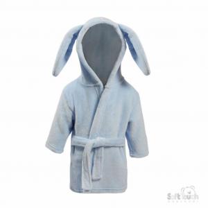 Soft Touch  15023797303989 STFBR13-Bo  Infant blue robe (0-18 months)