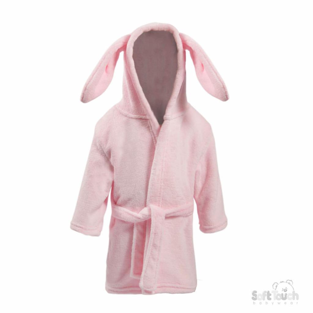 Soft Touch  5023797303982 STFBR13-Pi Infant Pink Robe (0-18 months)