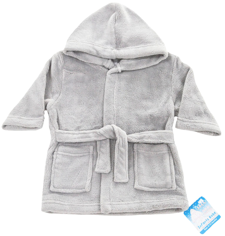 Soft Touch  5023797300349 STFBR17-Gpp Child Grey robe(2-6 years)PARTPACK
