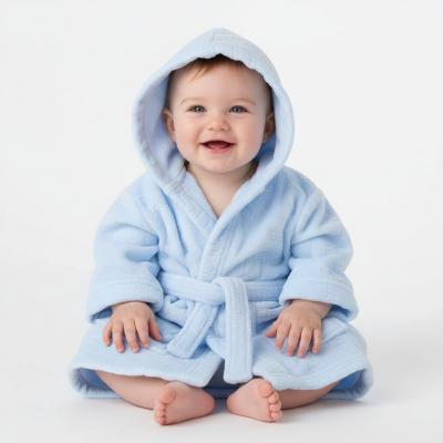 STFBR305-B6-12  Sky Vehicle embossed Fleece Robe  (6-12 months)