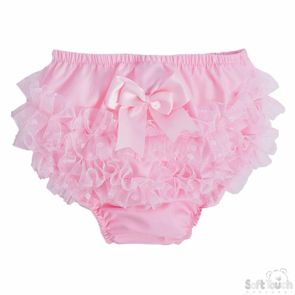 Soft Touch  5023797309687 STFP20-P Dotty Pink Pants (Newborn - 18 months)
