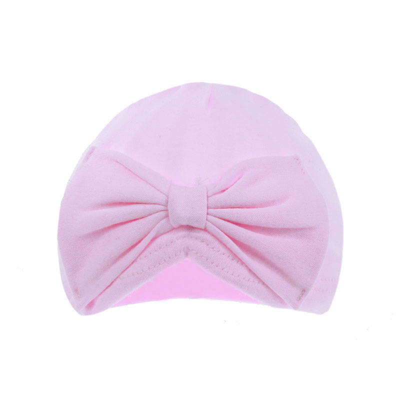 Soft Touch 4H15-P 5023797306539 STH15-P Pink Turban "Bow" Hat (0-6 months)