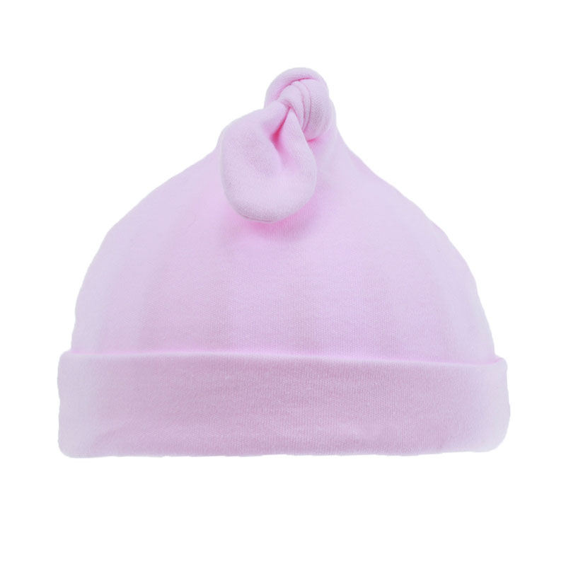 Soft Touch 4H25-P *6or12* 5023797306570 STH23-P Pink "Knotty" Hat (0-6 months)