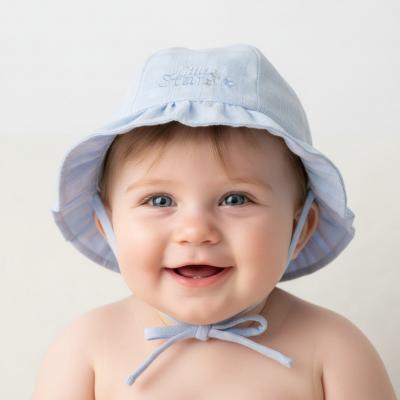 STH66B  Lined little Star Summer Hat  (0-24 months)