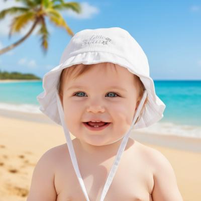 STH66W  Lined little Star Summer Hat  (0-24 months)