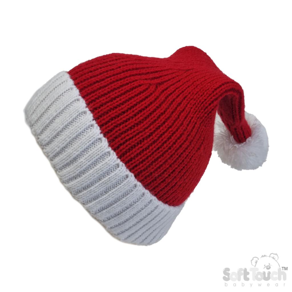 Soft Touch 4H692-X 5023797315701 STH692-X Santa Hat (Newborn - 12 months)