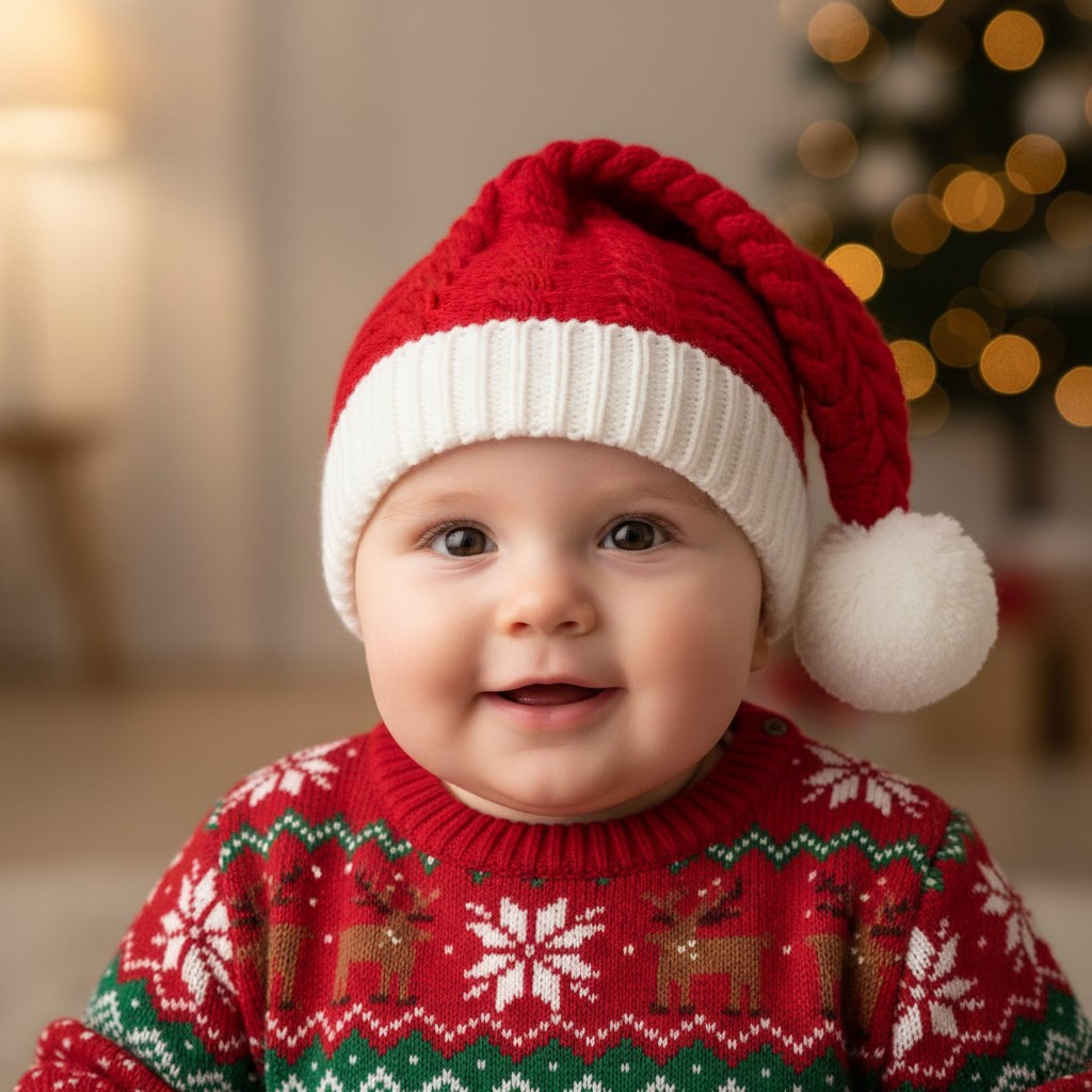Soft Touch 4H692-X 5023797319075 STH694X Santa Hat (Newborn - 12 months)