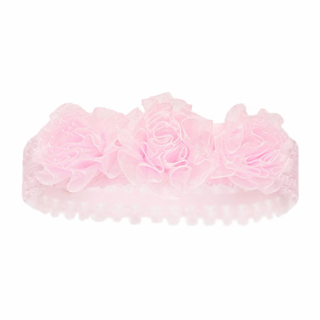 Soft Touch 4HB90-P 5023797306921 STHB90-P Pink Triple flower headband