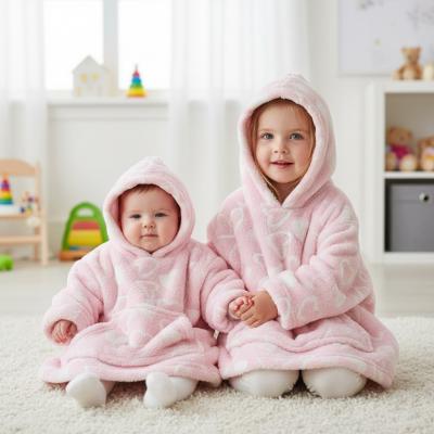 STHD114-P  Pink Heart Hoodies  (6-36 months)