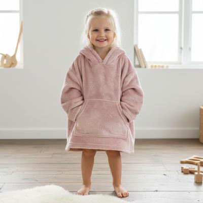 STHD305-DP-2-4 Floral Embossed Hoodies (2-4 years)