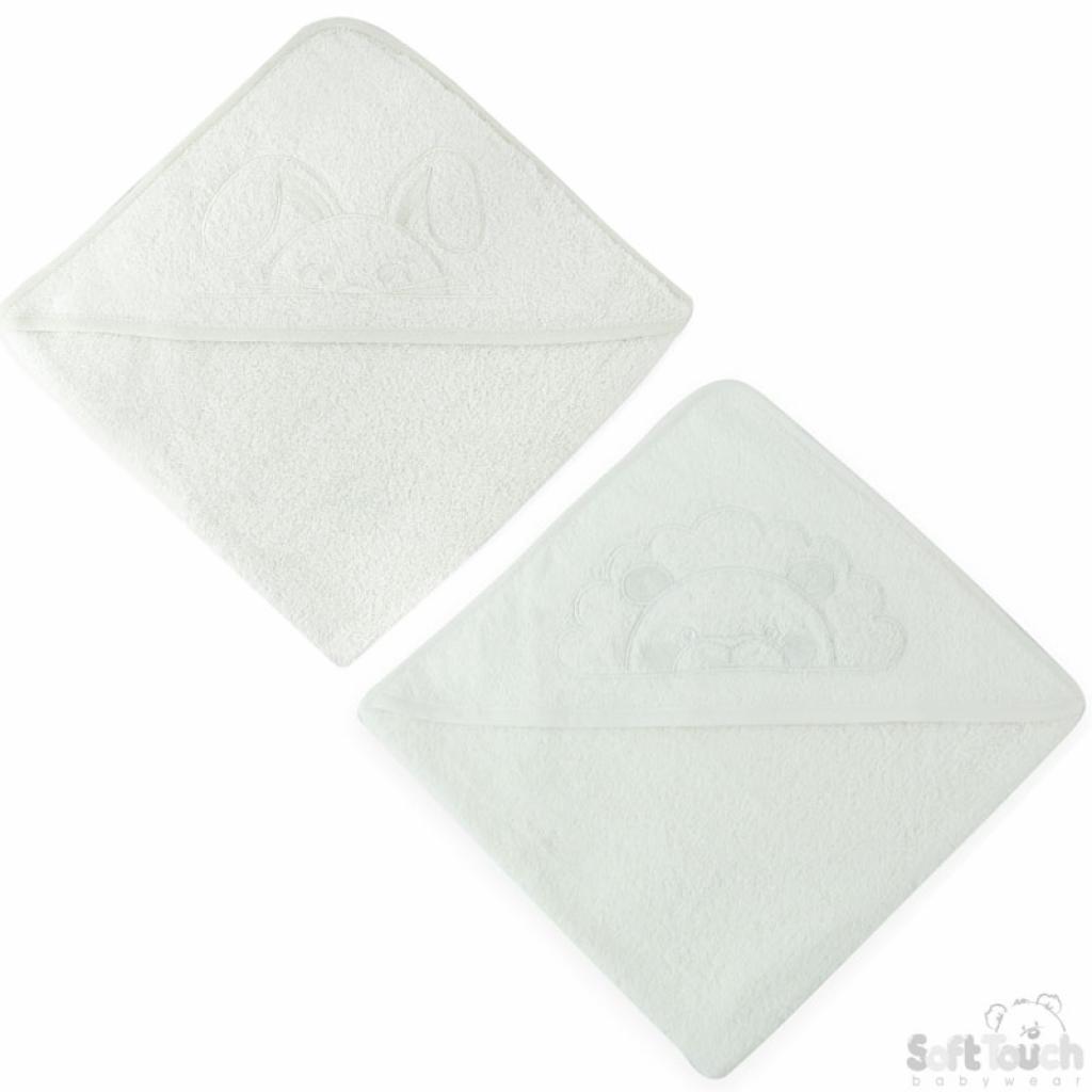 Soft Touch 4ht11-W 5023797309762 STHT11-Wo White "Lion " Hooded Robe ODDS