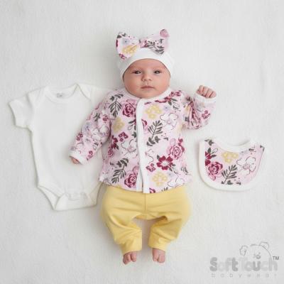 STLBW_PR28P  "Floral" 5 Piece Set  (Tiny Baby)