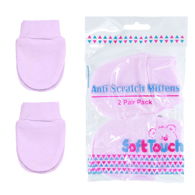 Soft Touch 2P110-P 5023797200502 STP110-P Pink Bagged twin pack of Scratch Mitts