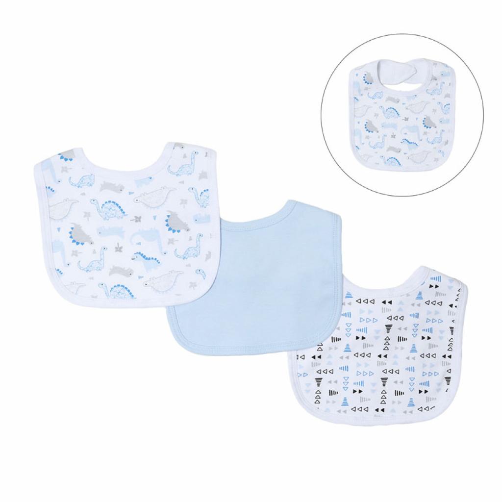 Soft Touch 2P5196 5023797201929 STP5197 Dino Triple Pack Bib