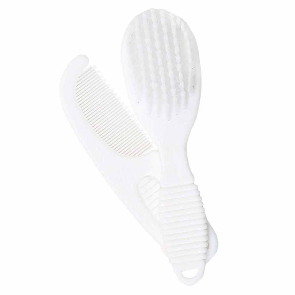 Soft Touch 4P605-W-BP 5023797201912 STP605-BP-W White Brush and Comb Set