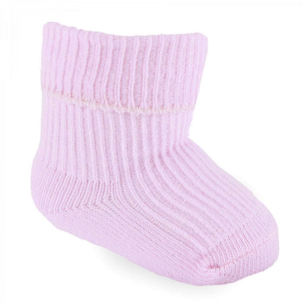 Soft Touch 4PRS05-P 5023797404948 STPRS05-P Pink 2 Pair Set Premature Infants Sock (Tiny Baby)