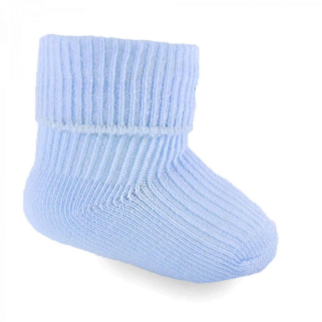 Soft Touch 4PRS07-B 5023797404955 STPRS07-B Blue 2 Pair Set Premature Infants Sock (Tiny Baby)