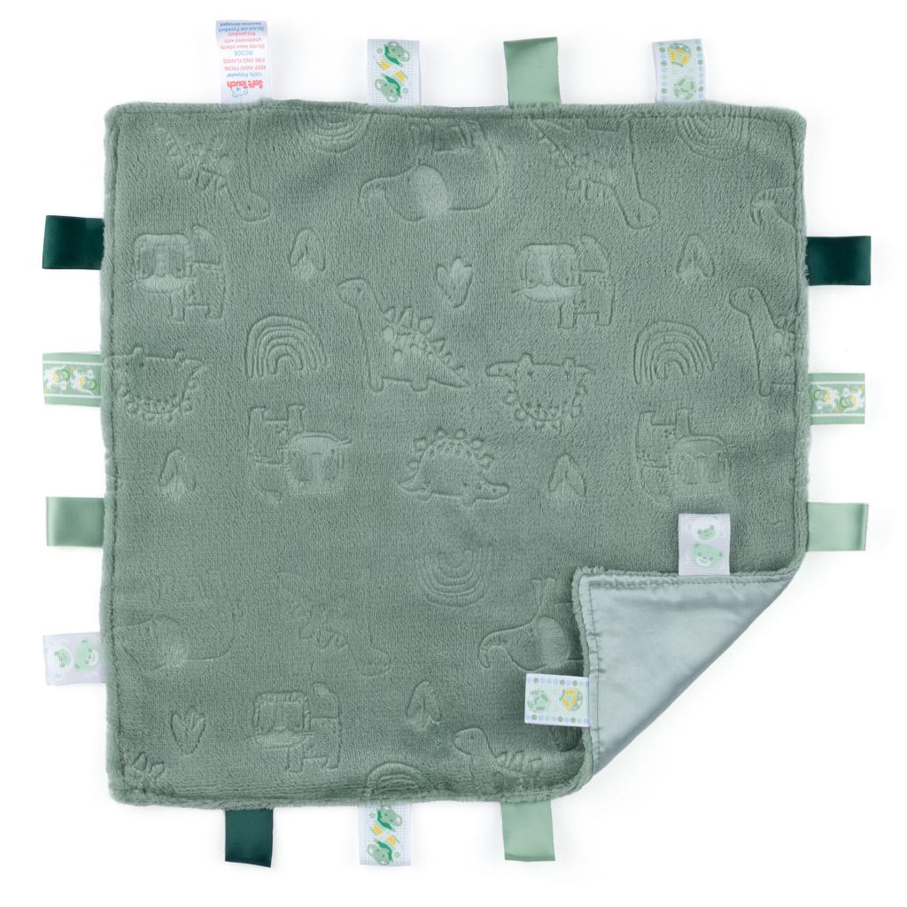 Soft Touch 4RC305-SG 5023797318764 STRC305-SG Sage Green Embossed Taggie Comforter