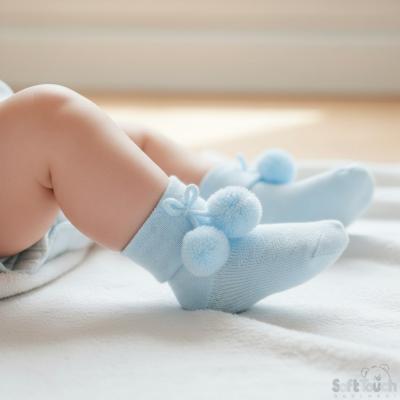 STS10-BD-A Diamond Pom pom socks (choose)