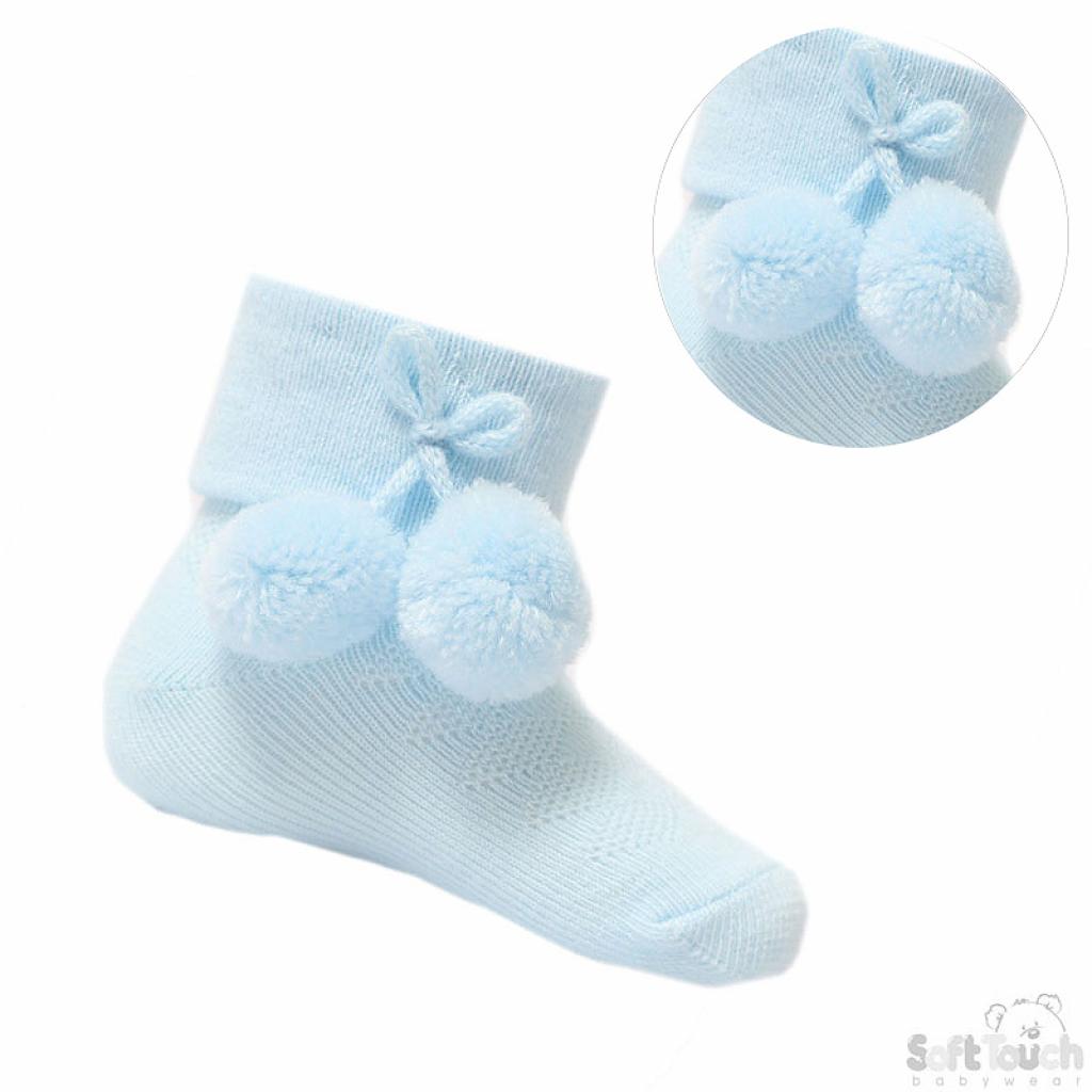 Soft Touch 4S10-B 5023797 401008 STS10-BD-A  Diamond Pom pom socks (choose)