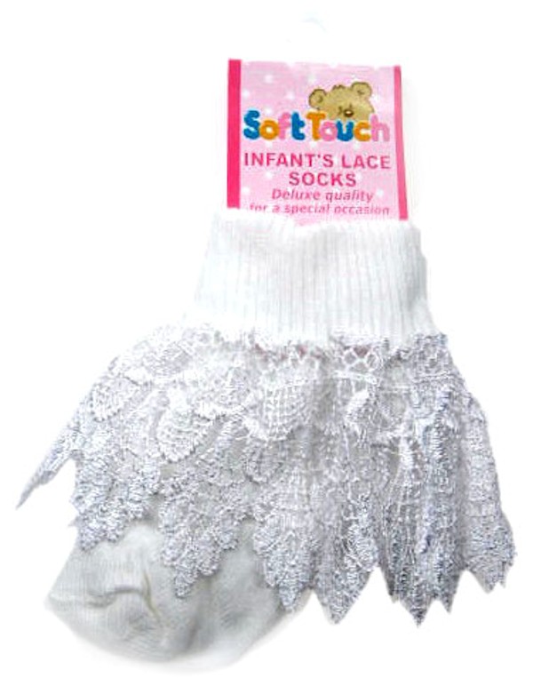 Soft Touch 4s13-w 5023797204029 STS13WH Jester Socks (0-12 months)