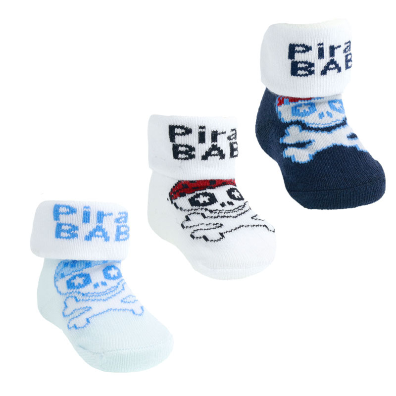 Soft Touch  5023797400148 STS244 Infant sock Pirate Baby