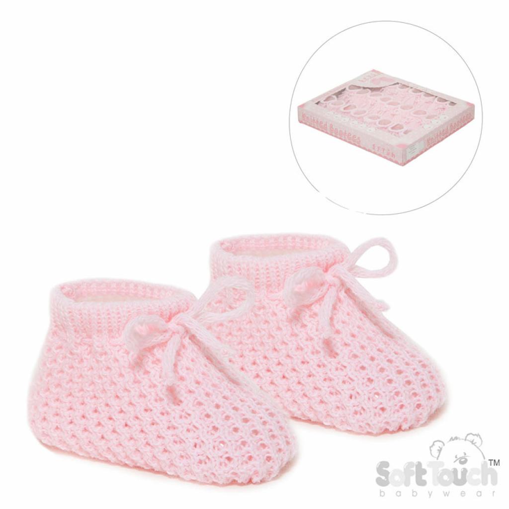 Soft Touch 3S401-P * STS401-P Pink Booties