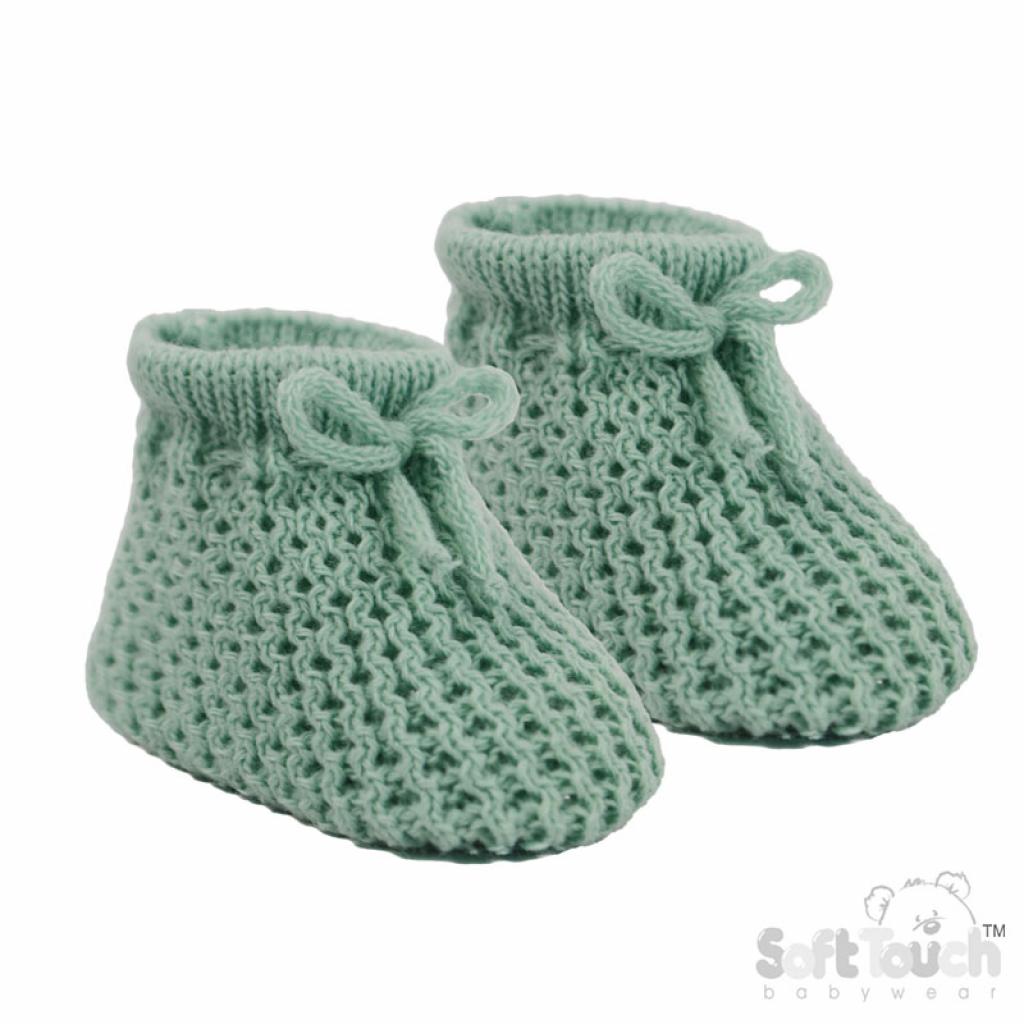 Soft Touch 3S401-SG * STS401-SG Sage Green Booties
