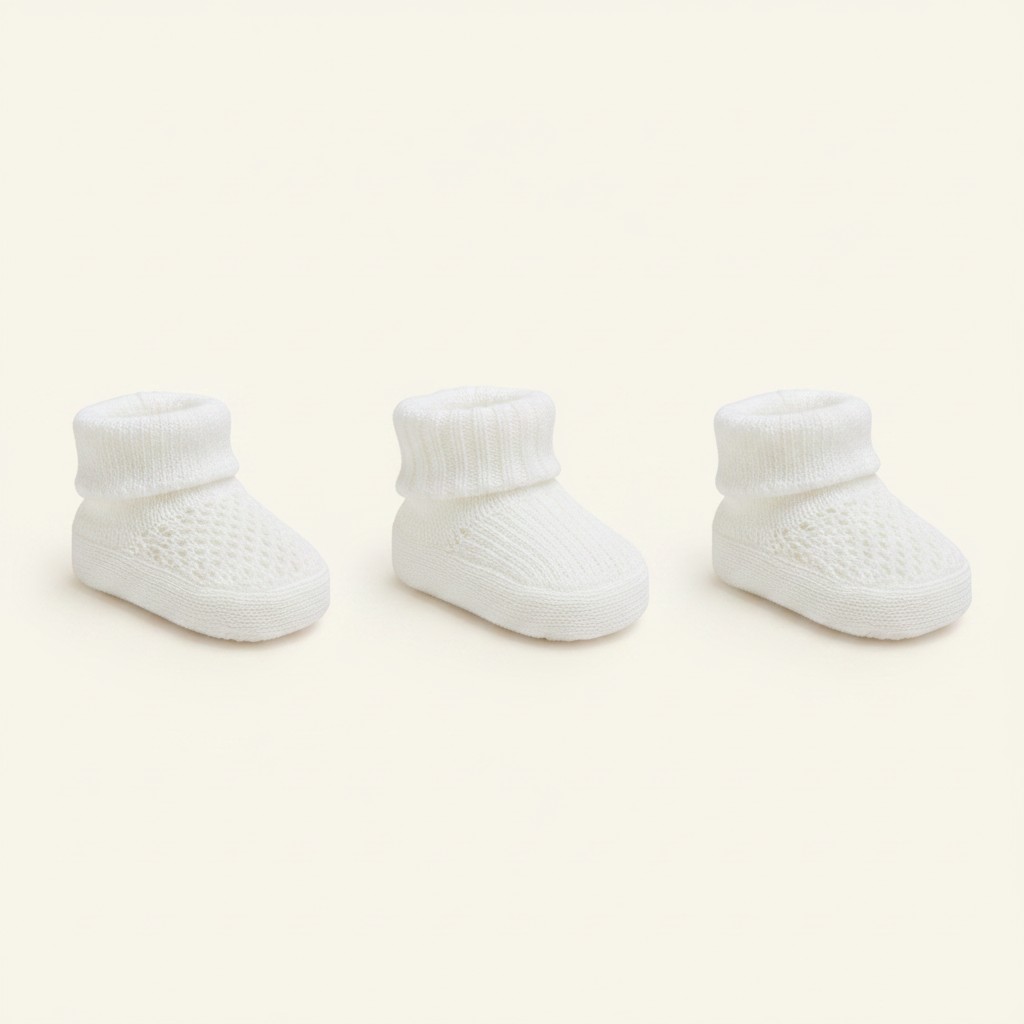 Soft Touch  * STS406AA  Knit Booties