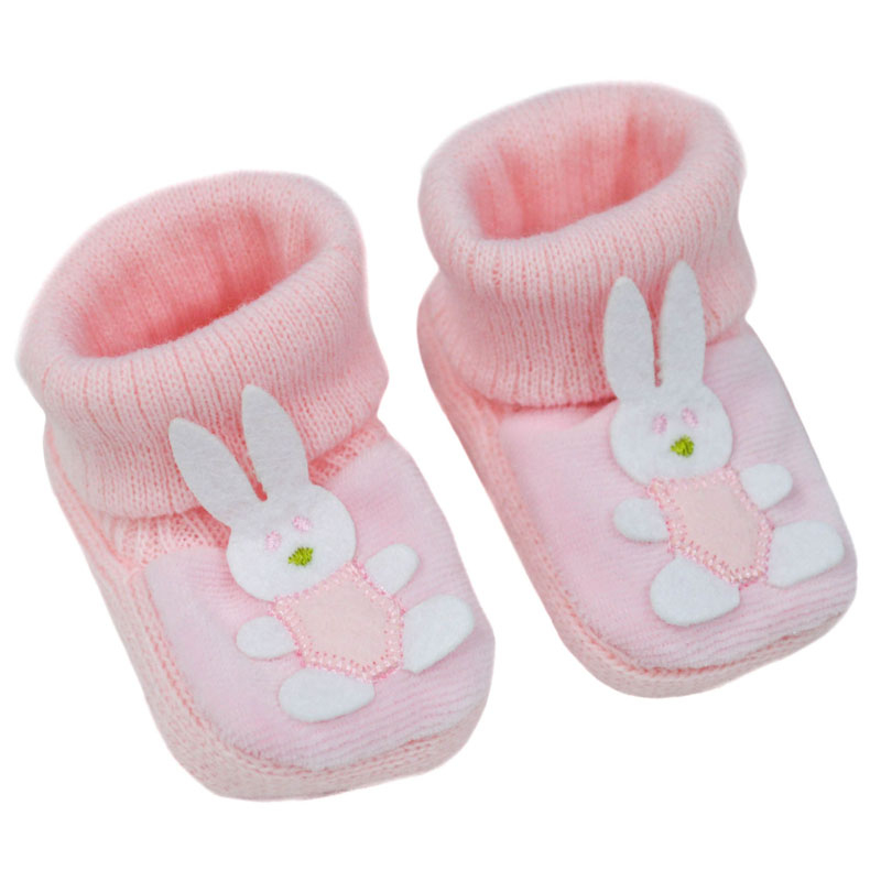 Soft Touch 3S423 * STS423 Pink "Bunny" Booties
