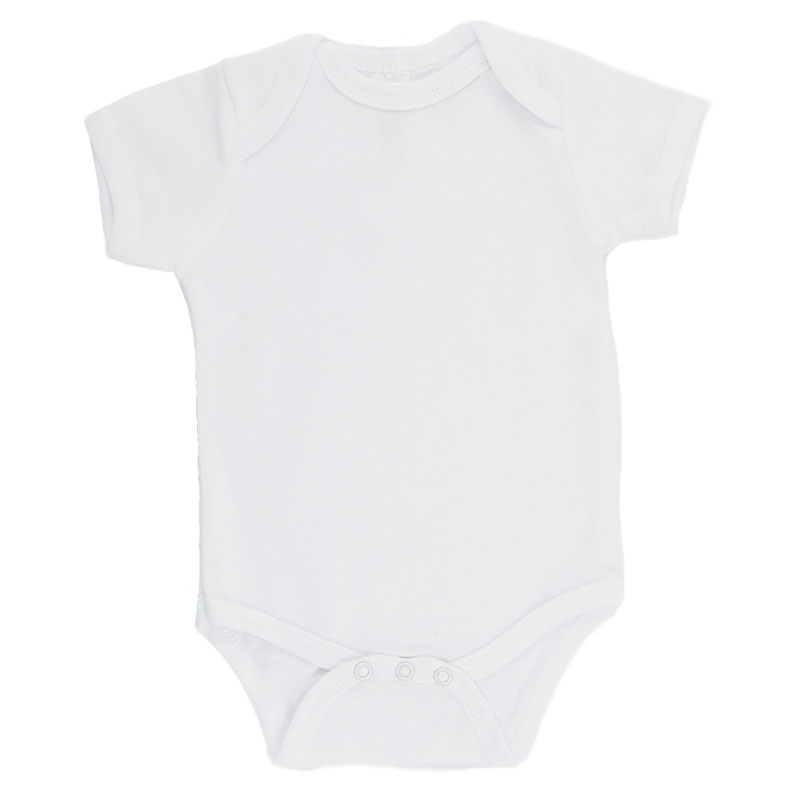 Soft Touch 4BS4650-W-0-3 5023797201714 STBS4650-W White Bodysuit (0-9 choose)