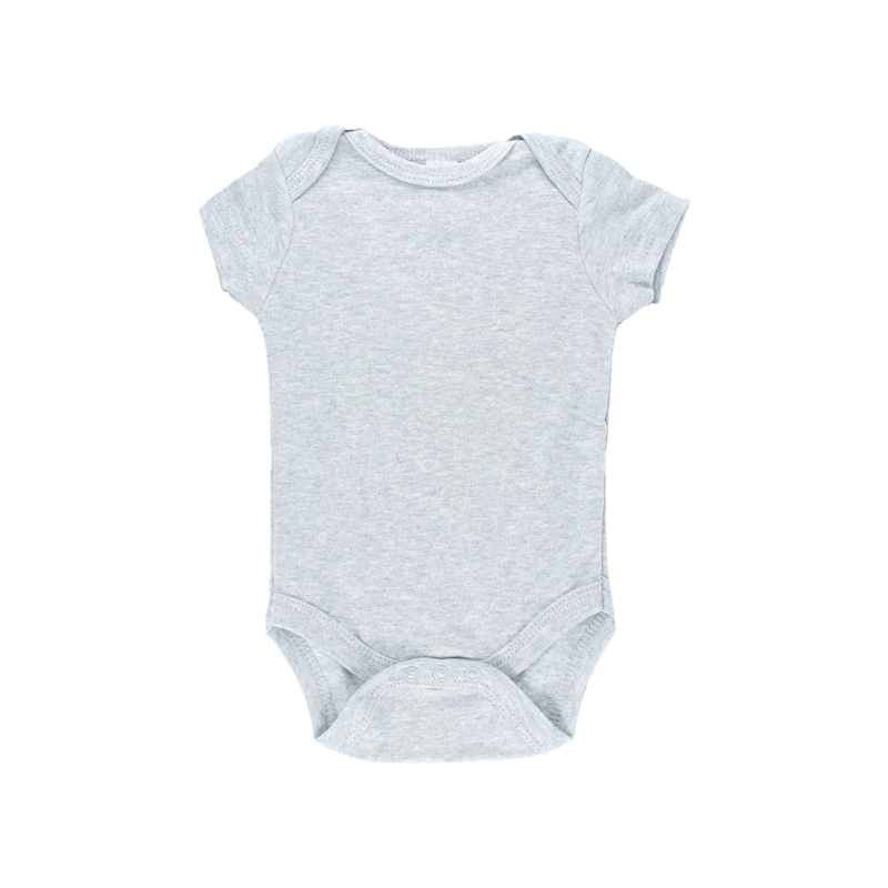 Soft Touch  * STBS4654-G GREY Bodysuit (0-6 months)