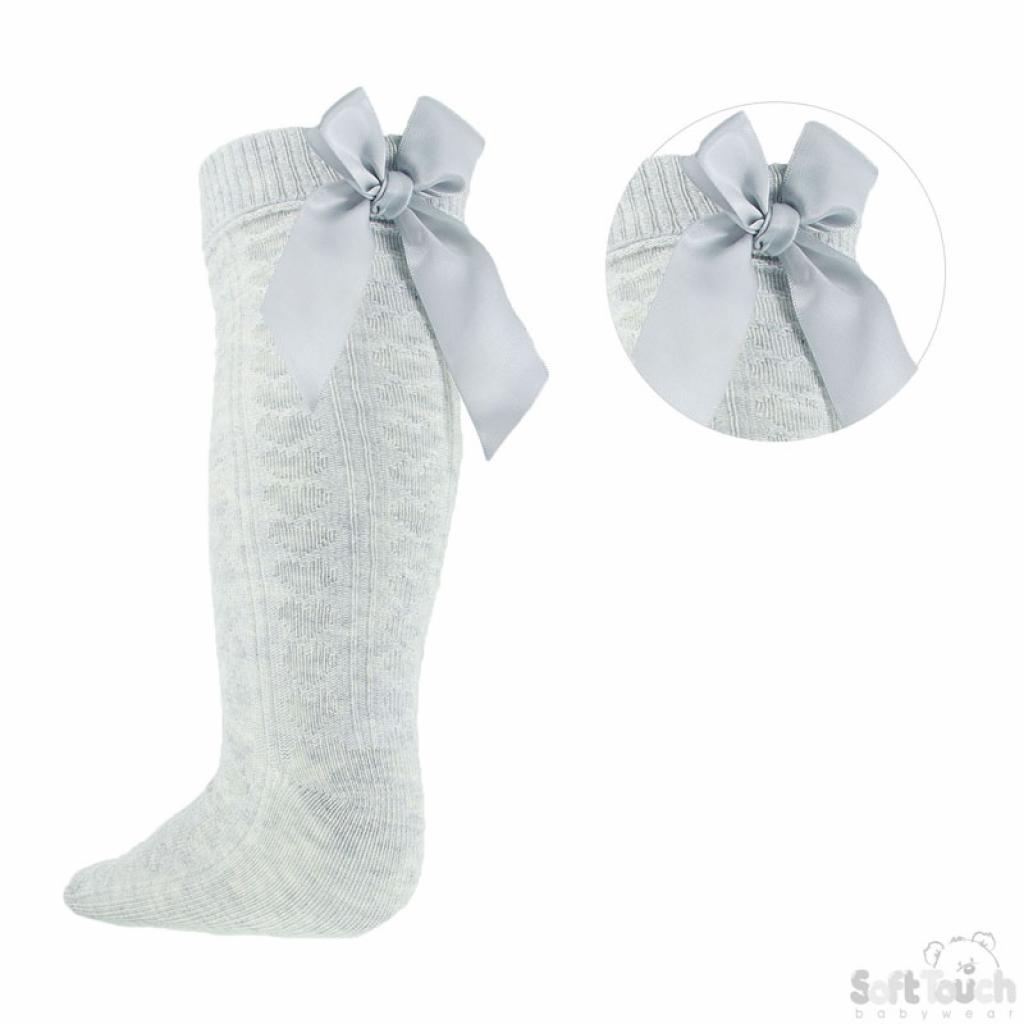 Soft Touch 4s51-g 5023797402814 STS51-G Knee socks with ribbons(2-6 years)