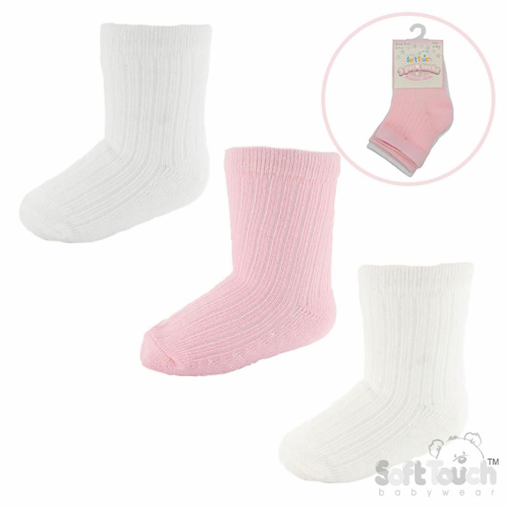 Soft Touch 4S82-p 5023797402173 STS82-P-A triple pack of socks (Choose)