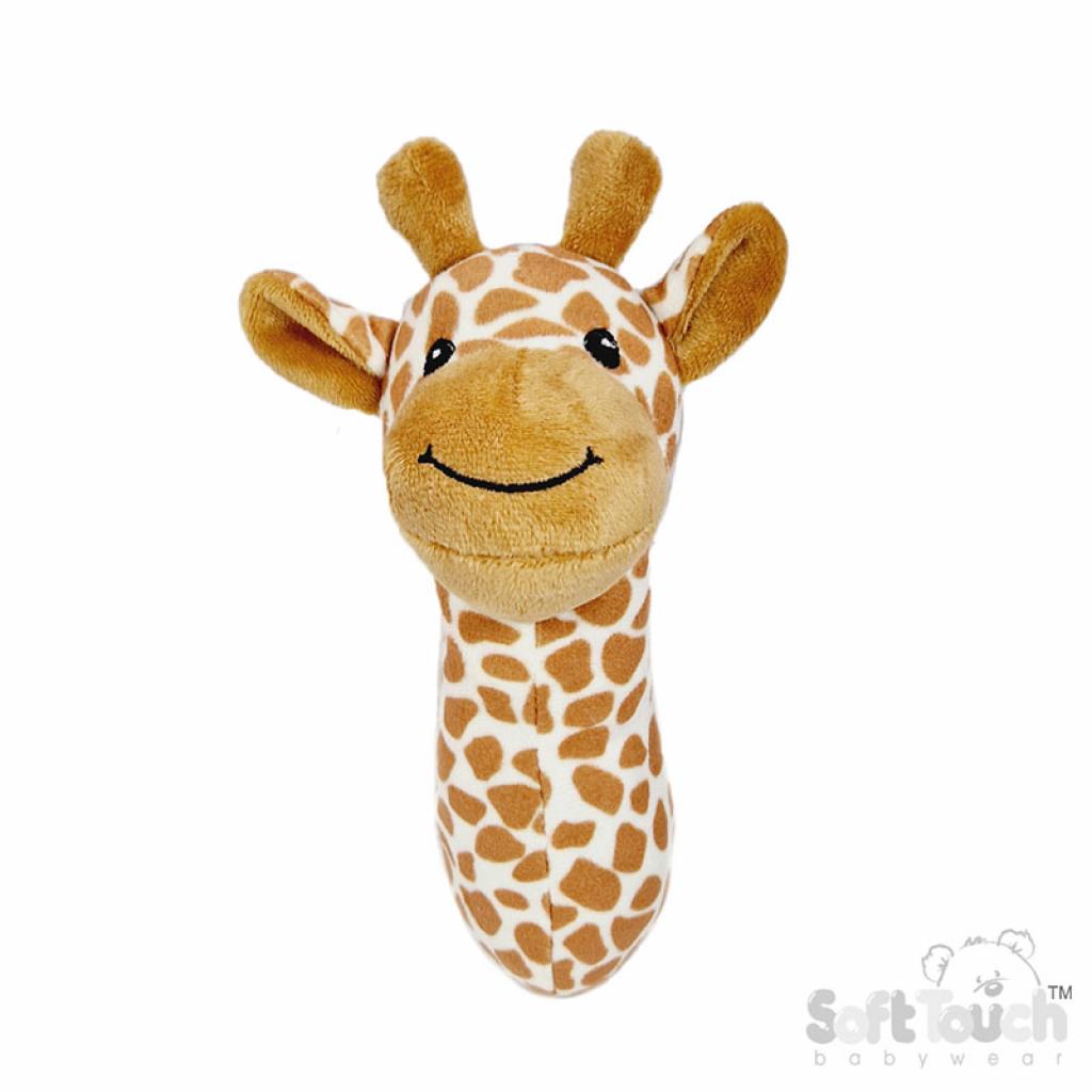 Soft Touch 4SQ58 5023797611476 STSQ58 Giraffe Squeaky Toy