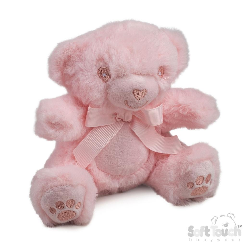 Soft Touch  5023797610813 STTB115-P Pink Teddy With Paws 15cm