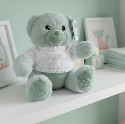 STTB320-SG  Sage Green Bear with Jumper 20cm 