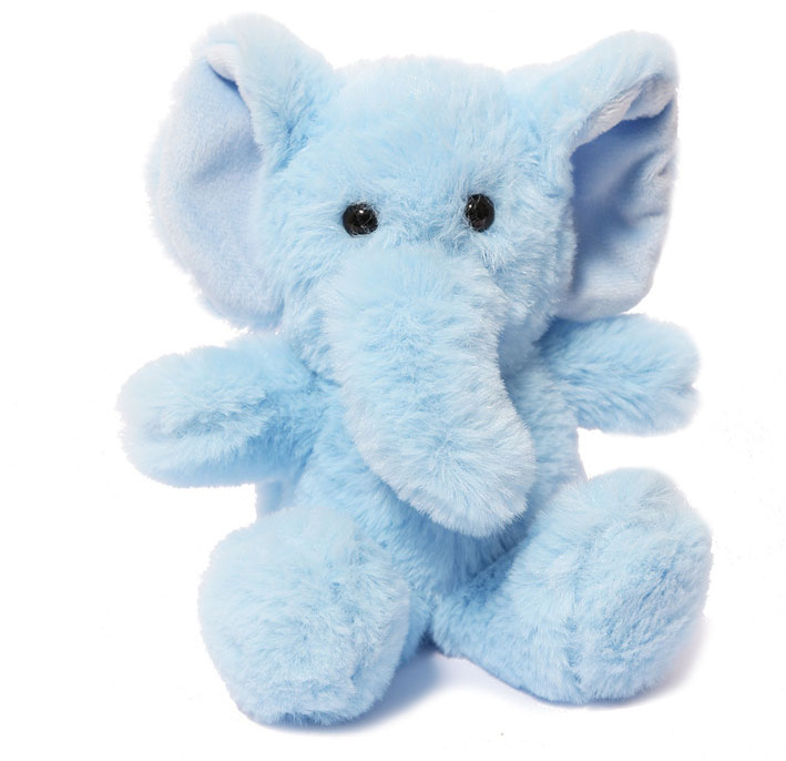 Soft Touch  5023797611155 STTE515-B Blue Elephant 15cm