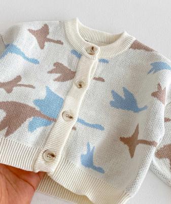 Sevva 2511 33871154262765 SV2511 Dinosaur Lux Knitted Two Piece  (0-12 months)