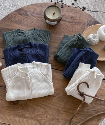 Sevva 2511 33871154262765 SV2527I Ivory Lux Knitted Two Piece  (0-12 months)