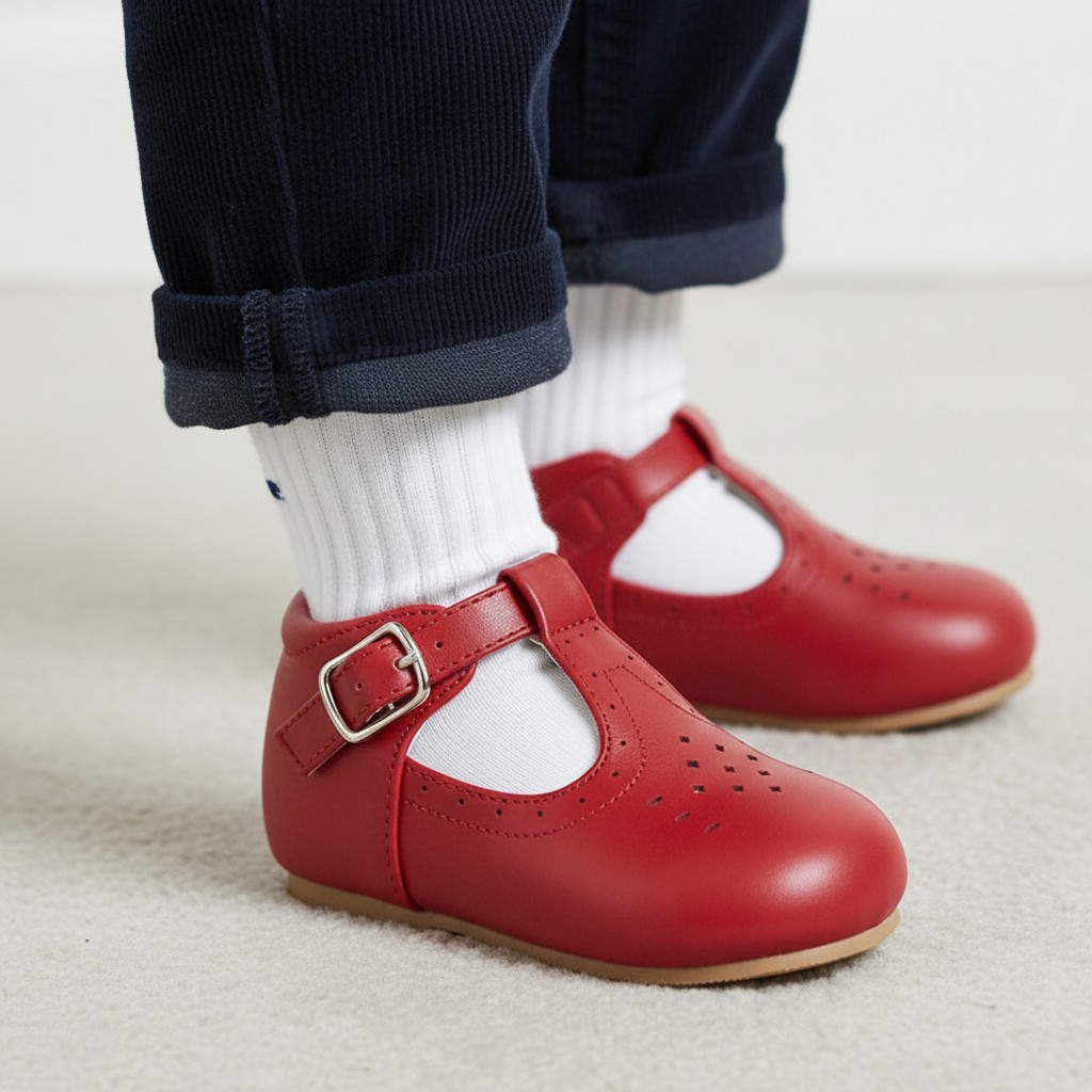 Sevva   SVAaron-R Red Matt Shoes (2-8)