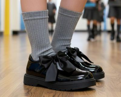 SVBC300B  Back to school bow shoe  ( Choose)