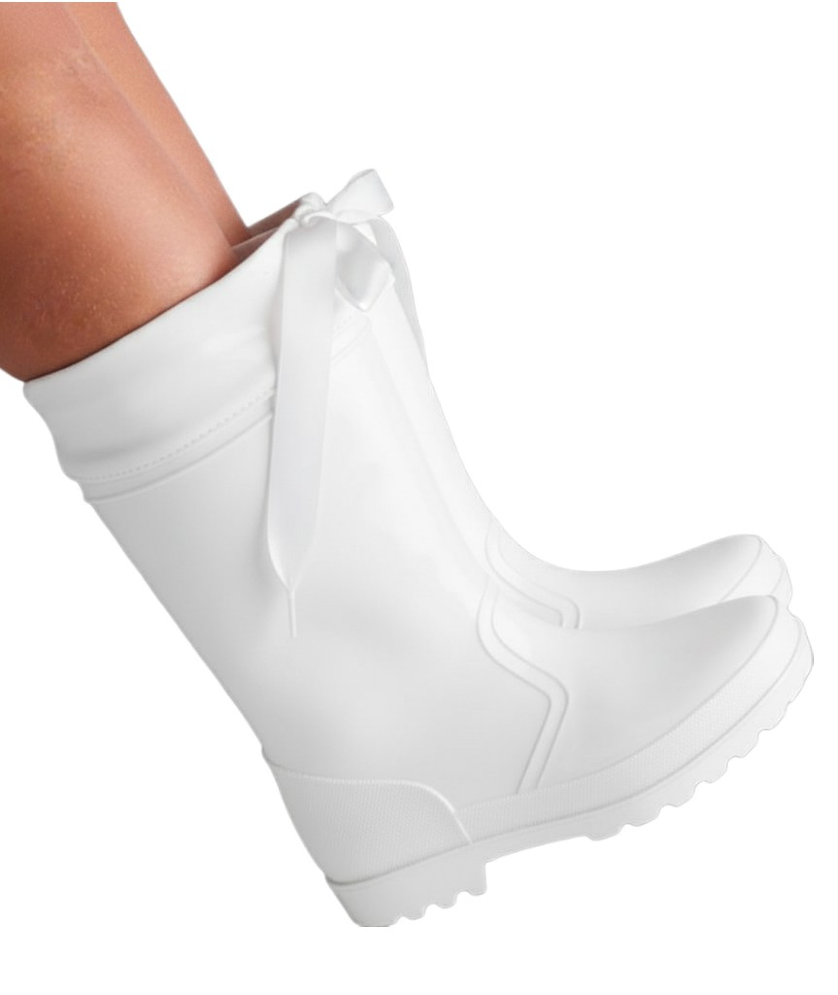 Sevva  * SVDALLAS-WB White Welly Boots (30-35)