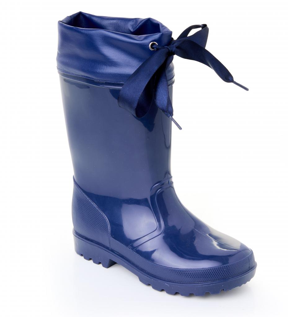 Sevva  * SVDALLASN-A Navy Welly Boots (24-29)