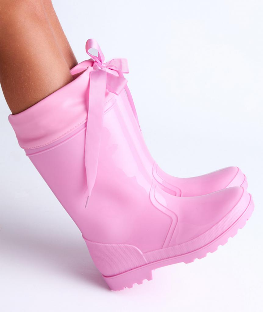 Sevva  * SVDALLASP-A Pink Welly Boots (24-29)