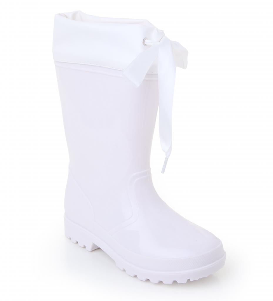 Sevva  * SVDALLASW-A White Welly Boots (24-29)