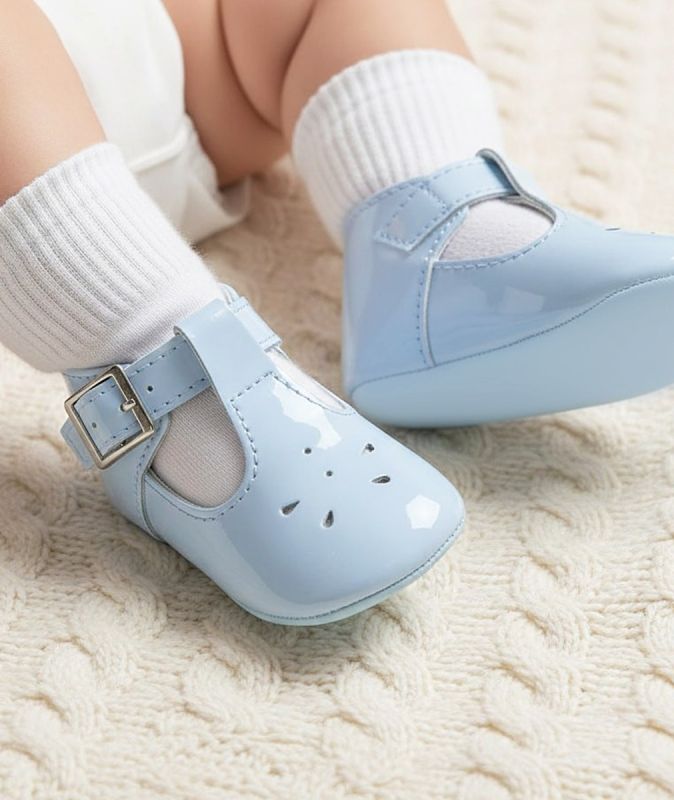 Sevva Ezra * SVEzraS SKY Blue Punch Shoe (Choose EUR 16-20)